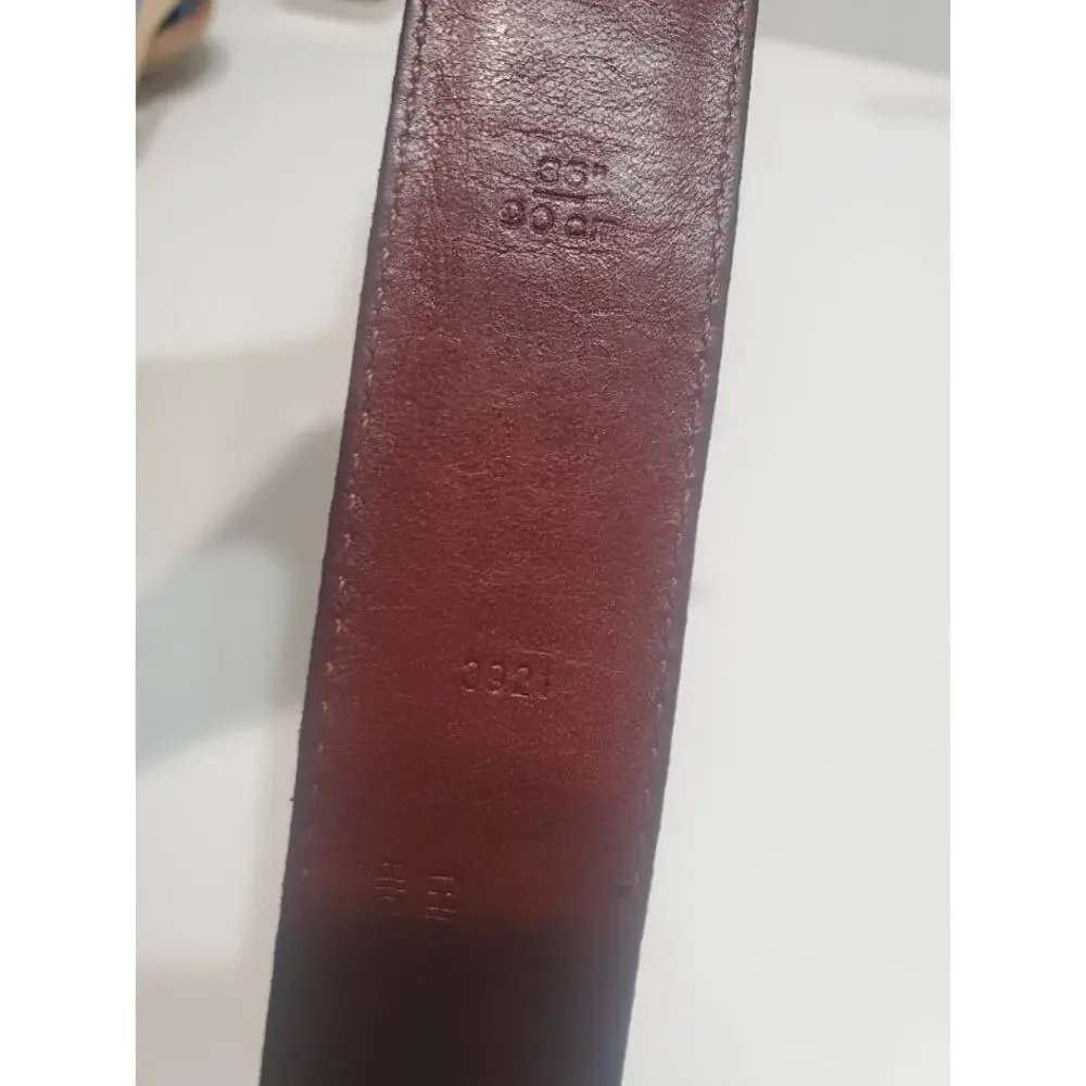 Vintage Coach Leather Women's Belt Size  36
